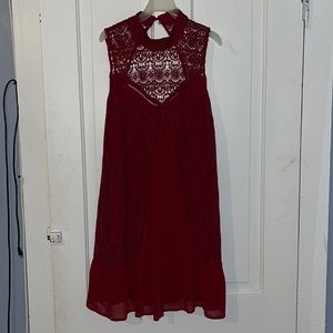 Red Abercrombie & Fitch Large Sundress